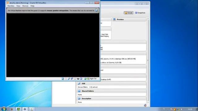 Tutorial Instalasi linux ubuntu 14.04 menggunakan VirtualBox di windows 7 beserta dua aplikasi Deb смотреть онлайн