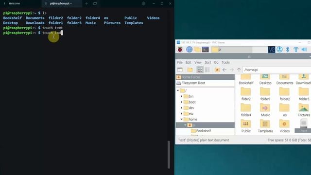 تعلم لينكس : mkdir - rm - touch смотреть онлайн