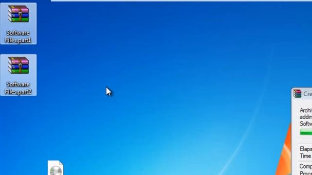 How to Split a Large File to Few Smaller Parts to Move using a Small Pen Drive смотреть онлайн