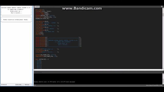 ARDUINO MEGA SIM900 REMOTE CONTROLLER SERIAL TERMINAL смотреть онлайн