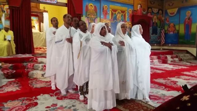 Hamere Noah kidane Mihret EOTC Las vegas смотреть онлайн