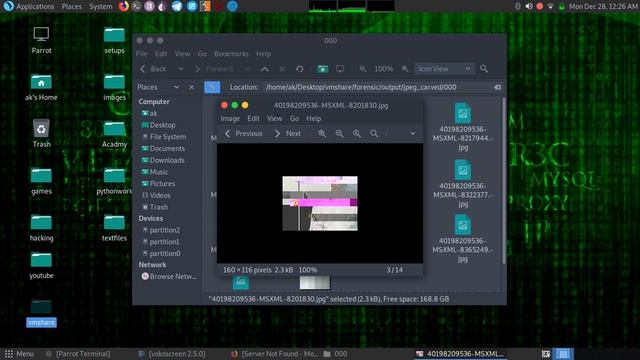 5) extract disk image data in linux using bulk_extractor and foremost смотреть онлайн