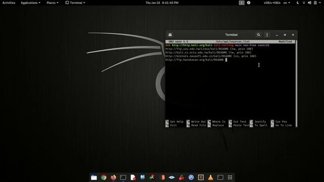How to add mirror link on kali linux смотреть онлайн