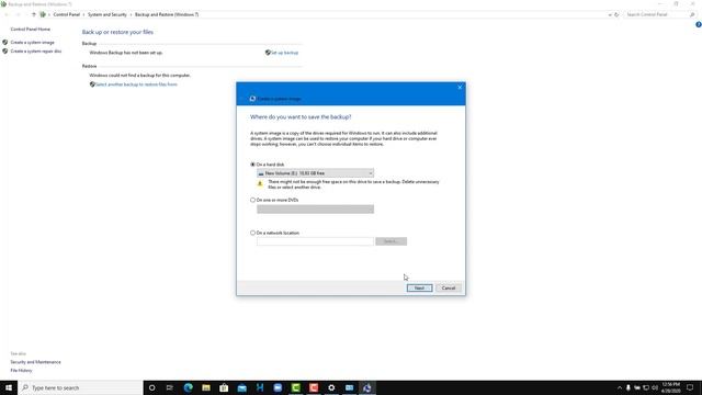 Windows 10 Tutorial - Lesson 69 - System Backup Options смотреть онлайн