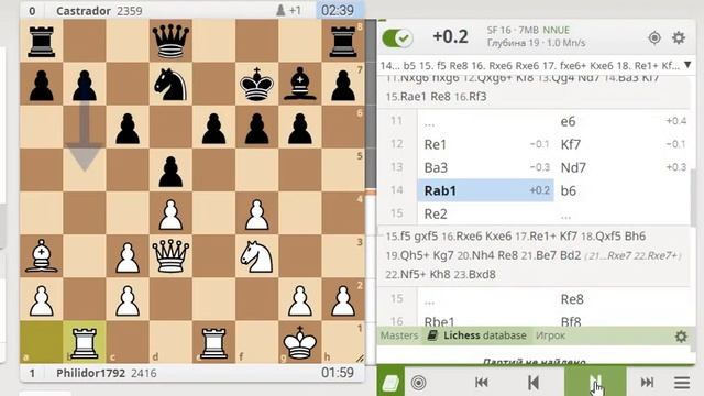 Безумный ШИЗОГАМБИТ в действии! Гамбит Омега vs игрока 2300+. смотреть онлайн