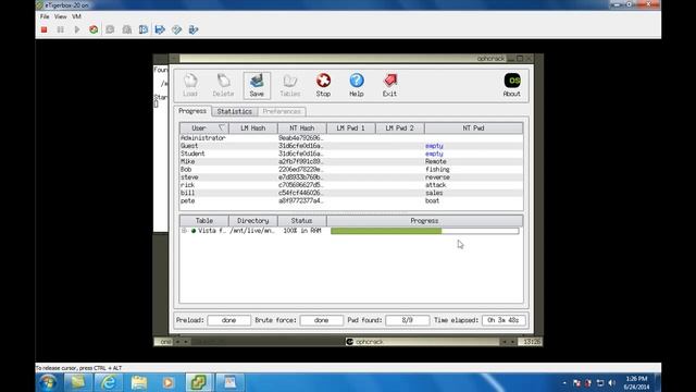 22 Ophcrack смотреть онлайн