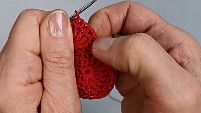 CUORE UNCINETTO - Tutorial Cuore Uncinetto Semplice - Crochet Heart