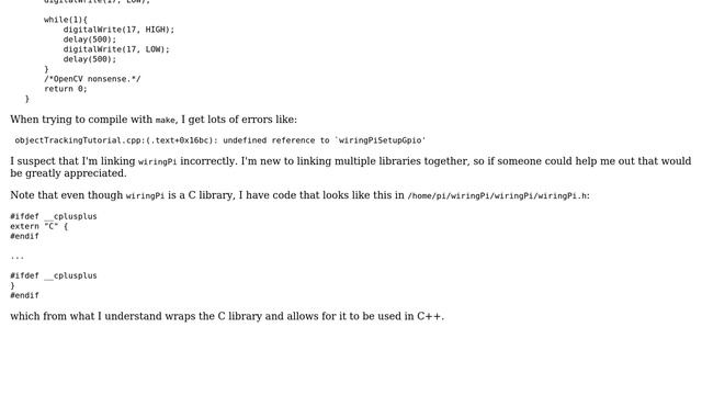Raspberry Pi: Linking WiringPi library in CMakeLists (2 Solutions!!) смотреть онлайн