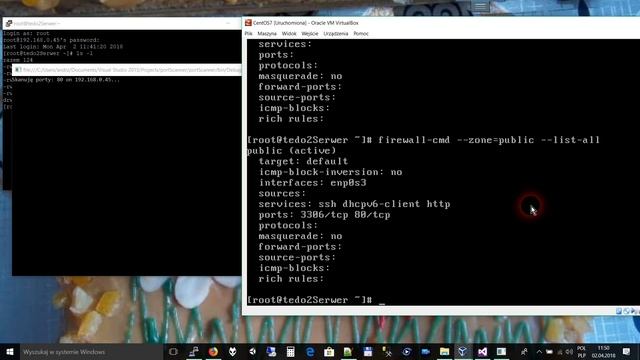 [Sieci komputerowe] Co to jest SKANER PORTÓW ? FIREWALL-CMD na Linux CentOS 7 w akcji смотреть онлайн