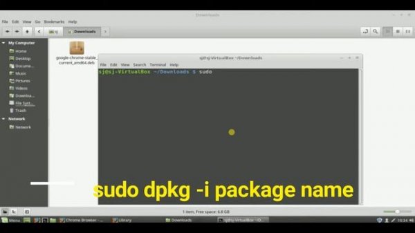 How to install google chrome in linux mint 18.3