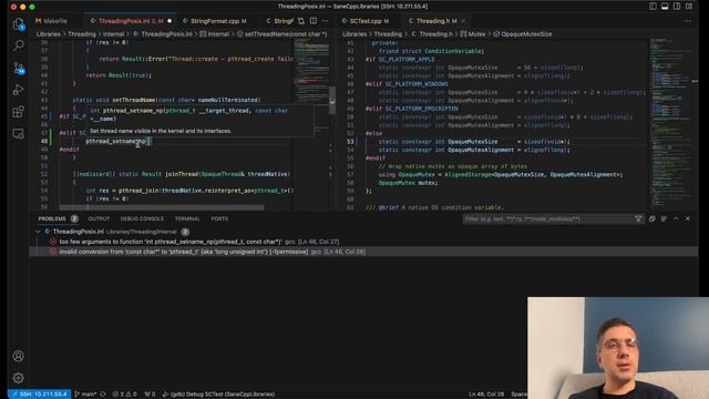 Start Linux porting! Sane C++ Libraries [ep.4] смотреть онлайн