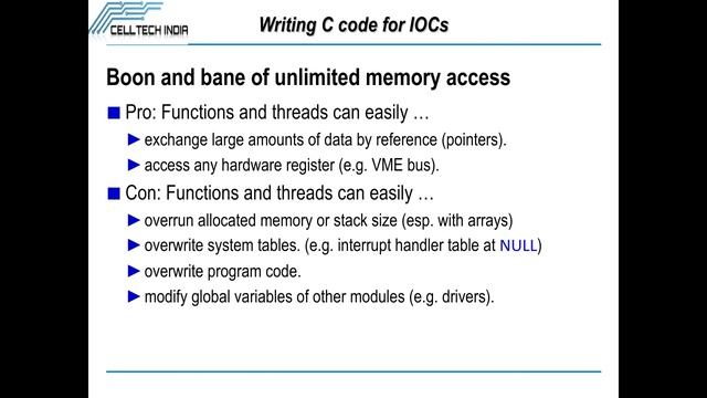 VxWORKS Tutorials: writing emb C code for IOCs part1 смотреть онлайн
