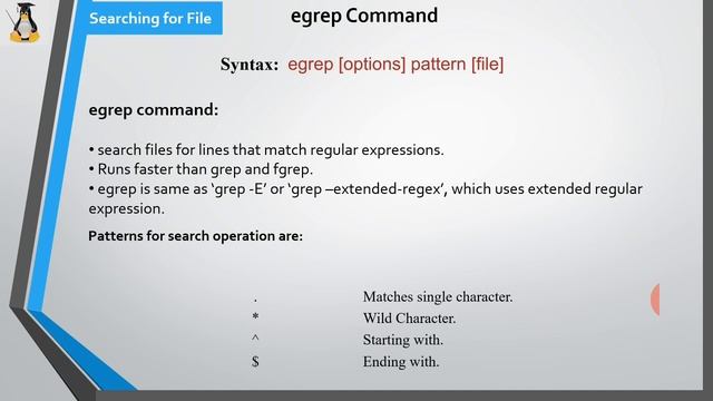 Linux Lecture-7: Searching & Pattern Matching commands (In Hindi) смотреть онлайн