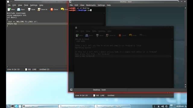 How to Write and Compile C++ Code in Linux смотреть онлайн