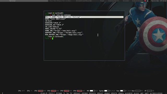 kali linux i3wm смотреть онлайн