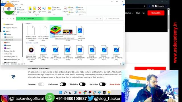 Hacker ऐसे करेगा हैक Hack 😲 | hacking kaise sikhe | cyber security course in hindi | hacker vlog смотреть онлайн