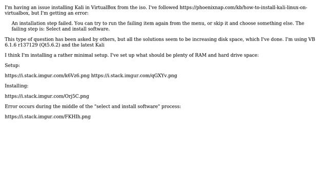 An installation step failed. You can try to run the failing item again from the menu, смотреть онлайн
