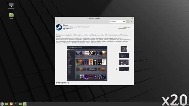 How to install Steam on Linux Mint 20 смотреть онлайн
