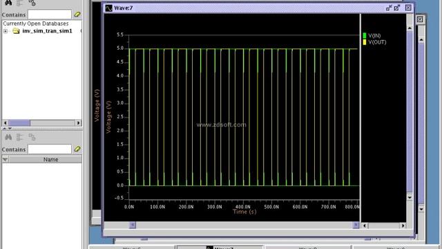 Mentor Graphics Inverter experiment In Easy way. смотреть онлайн