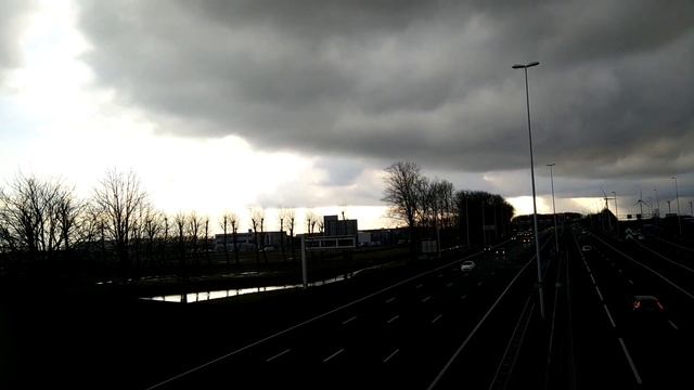 Time-lapse Dutch Highway (A12) OnePlus One смотреть онлайн