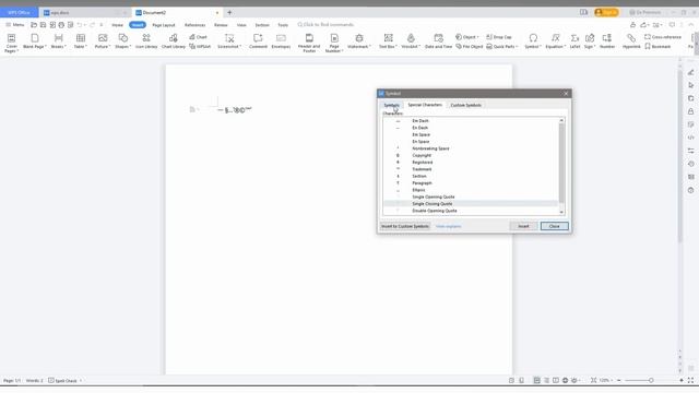 How to insert special characters in wps office writer смотреть онлайн