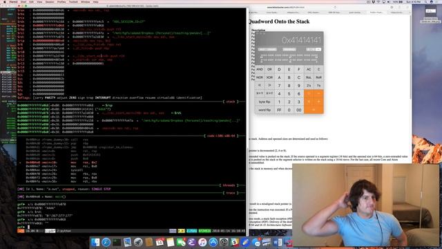 Live hacking of level asm of pwnable.kr смотреть онлайн