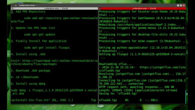 How to Install f.lux in Ubuntu 16 04 or Ubuntu 15 10 смотреть онлайн