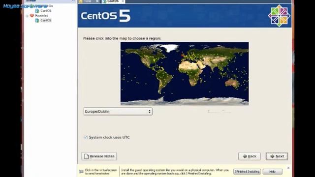 Installing the Desktop version of CentOs on VMware смотреть онлайн