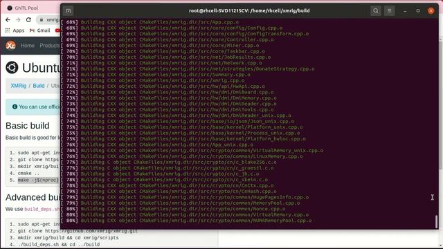 cara mining GNTL di ubuntu linux смотреть онлайн