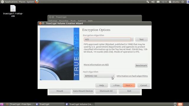Installing TrueCrypt on Ubuntu 10.10 смотреть онлайн