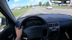 2012 LADA PRIORA 1.6L (98) POV TEST DRIVE