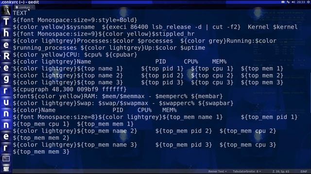 Tipp zu conky : Terminal Ausgabe einblenden lassen смотреть онлайн