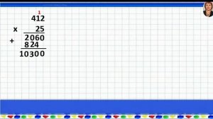 Умножение многозначных чисел на двузначное число.