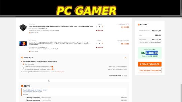 Pc Gamer Completo Skill RGB, Ryzen 7-5700g, 16GB, Fonte 600W 80 Plus + Monitor 24 FHD 75Hz - Sr-023 смотреть онлайн
