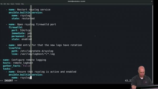 Red Hat Enterprise Linux Diagnostics and Troubleshooting (RH342) video classroom preview