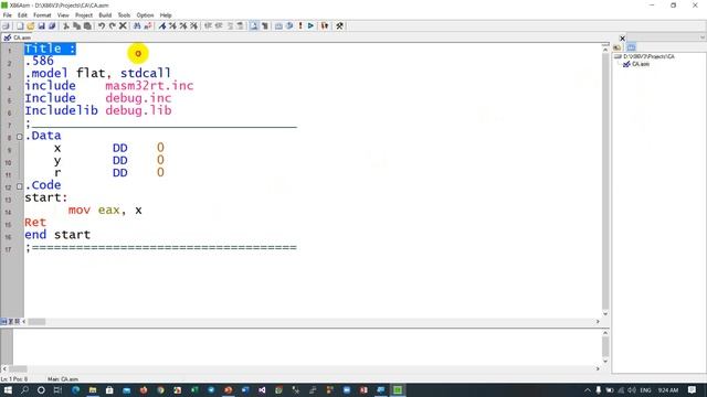 Assembly Language смотреть онлайн
