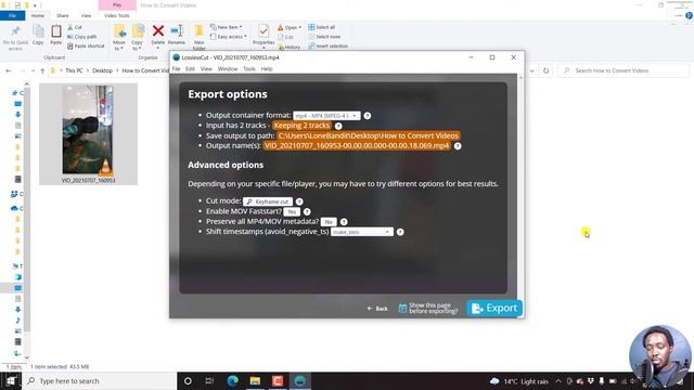 How to Rotate a Video Without Losing Quality Using Lossless Cut смотреть онлайн