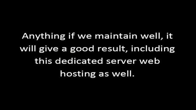 Dedicated Server Web Hosting смотреть онлайн