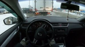 2014 Skoda Octavia A7 1.2 TSI ( CJZA) DSG (105HP) POV TEST DRIVE