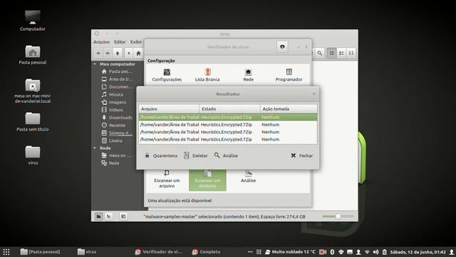 TESTEI O CLAMAV! SERÁ QUE É O MELHOR ANTIVIRUS PARA LINUX? (LINUX ANTIVIRUS 2021) смотреть онлайн