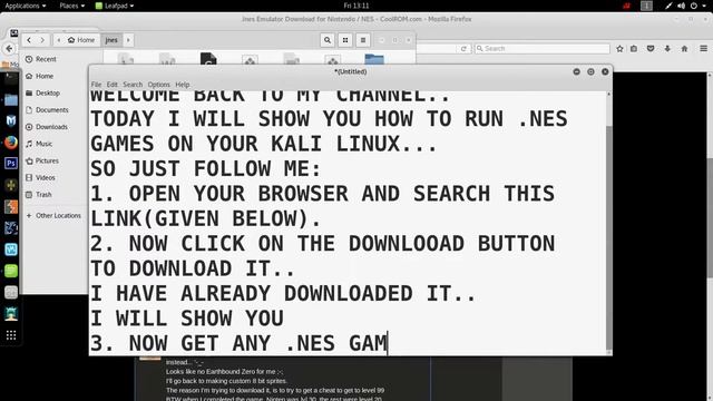 How to run .nes games on kali Linux смотреть онлайн