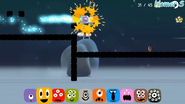 DragonBox: Numbers - Run - King speeds - 3 Stars - level 19 (Android, ios) смотреть онлайн