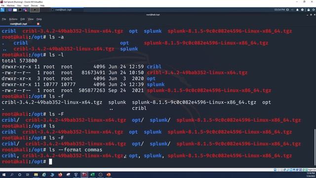 16 options for LS command; simple, easy demonstrations смотреть онлайн