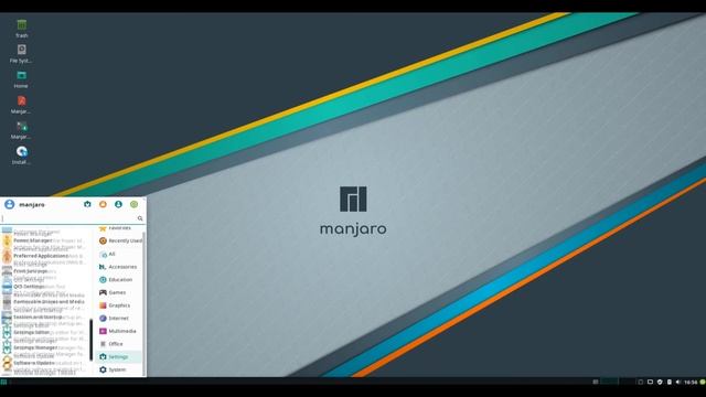Manjaro Linux 18.0 (XFCE) смотреть онлайн