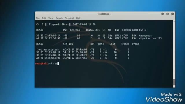How to hack wifi password with kali Linux.. смотреть онлайн
