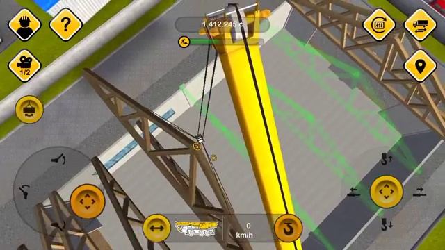 Construction Simulator 2014 Mobile Crane Tutorial смотреть онлайн