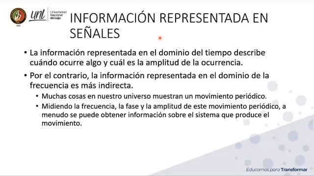 Clases DSP 21 - Universidad Nacional de Loja смотреть онлайн
