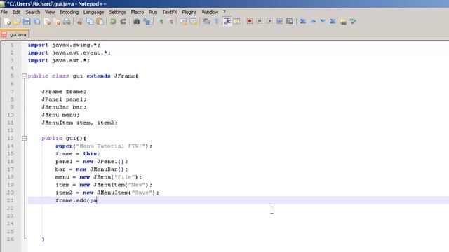 How to make a GUI in Java Tutorial: 2 смотреть онлайн