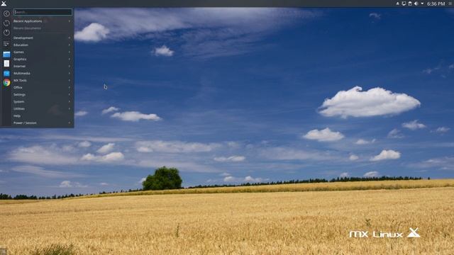 MX Linux 19 KDE смотреть онлайн