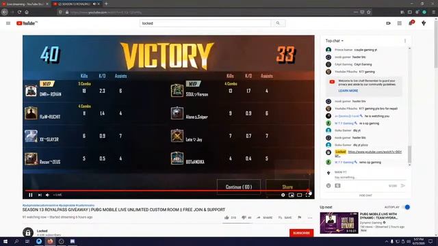 CUSTOM ROOM LIVE STREAM | UC GIVEAWAY | PUBG MOBILE | HEAT NINJA YT | смотреть онлайн
